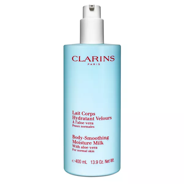 „Clarins“ kūno lyginamasis drėkinamasis pienelis, 400 ml