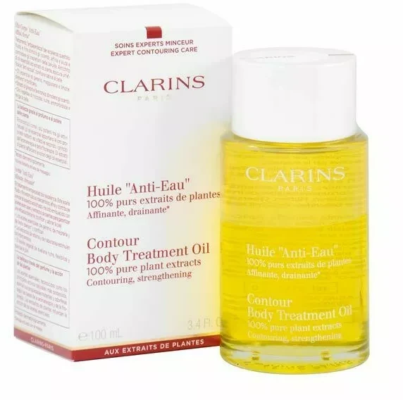 Clarins Anti-Eau Kūno Treatment Aliejus kūno aliejus nuo skysčių kaupimosi, 100 ml