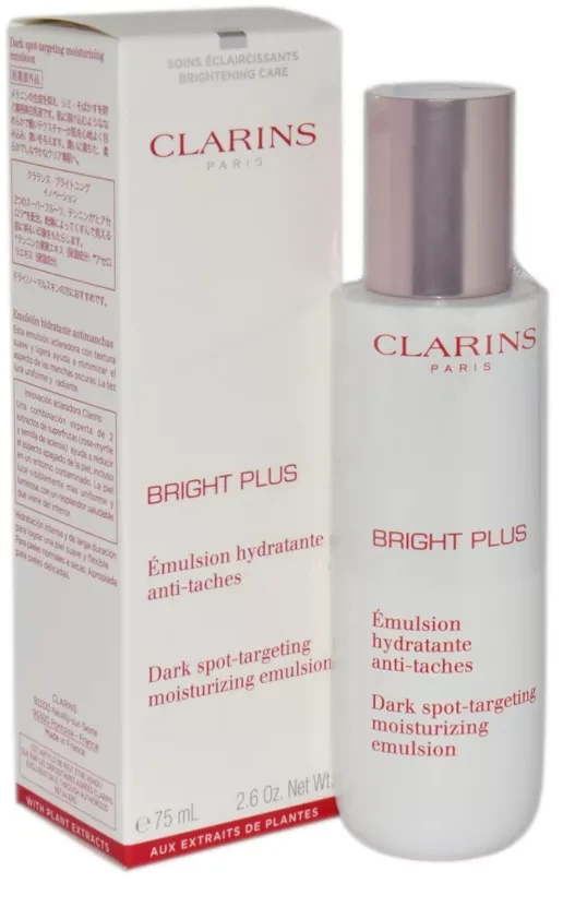 Drėgnas Clarins Bright Plus Dark Spot Targeting. Emulsija, 75 ml