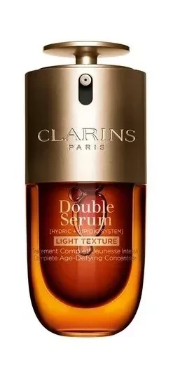 Clarins dvigubas serumas, lengvos tekstūros, 75 ml