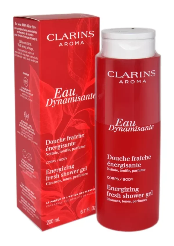 Clarins Eau Dynamisante Energizing Fresh Dušo želė dušo gelis, 200 ml