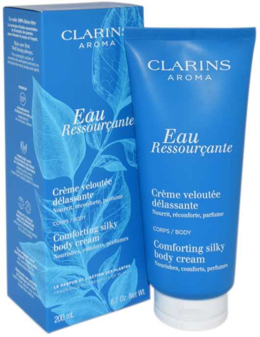 Clarins Aroma Eau Ressourcante Comforting Silky Body Kreminis Body Kreminis moterims, 200 ml