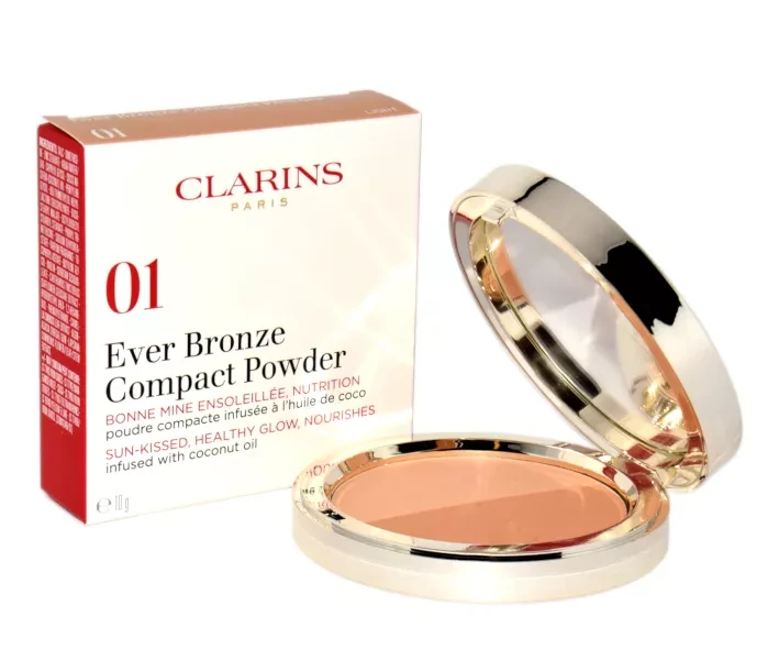 Clarins Bronzinė kompaktinė pudra 01