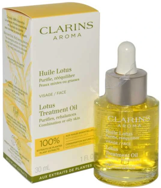 Clarins Lotosas (. aliejus) mišriai ir riebiai odai 30 ml