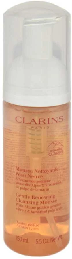 „Clarins“ švelnios, atsinaujinančios valomosios putos su pompele, 150 ml