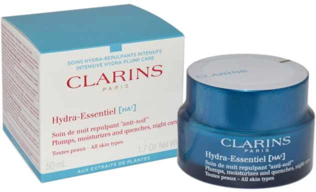 Clarins Hydra-Essentiel [HA2] Night Care Night Skin Kreminis moterims, 50 ml