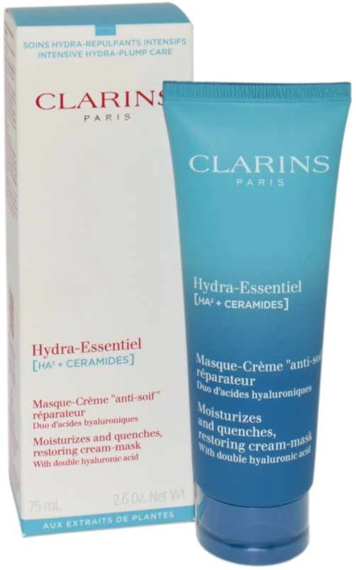 Clarins Hydra-Essentiel Restoring Kreminis-Mask drėkinanti veido kaukė, 75 ml