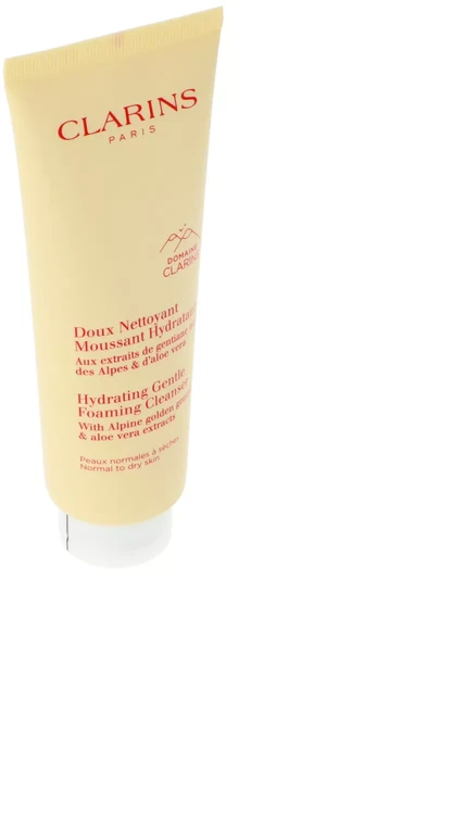 Clarins Hydrating švelnus Foaming Valiklis veido prausiklis normaliai / sausai odai, 125 ml