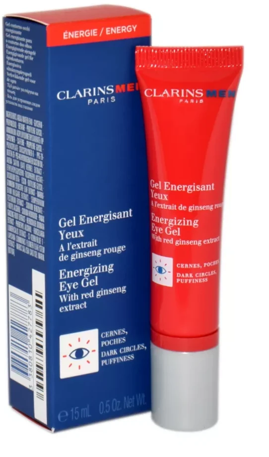 Clarins Men Energizing Eye Gel Eye Gel vyrams, 15 ml