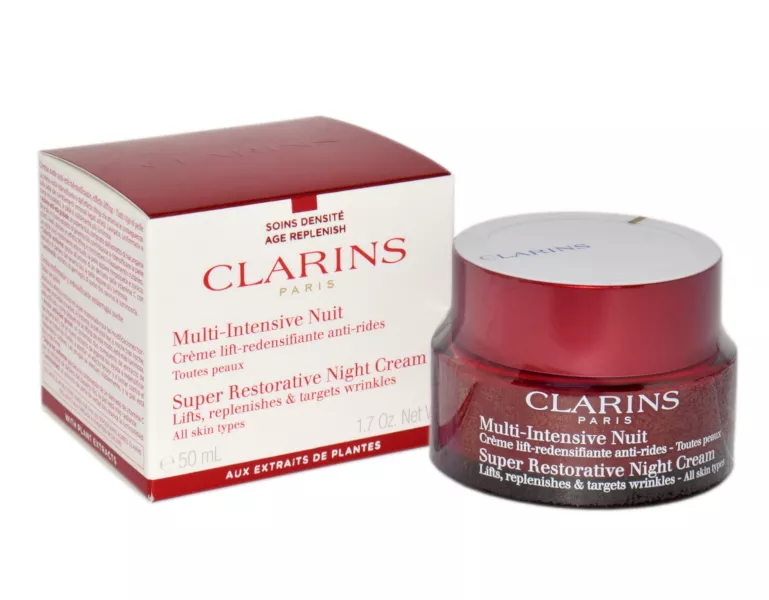 Clarins Super Restorative Night Kreminis Night Skin Kreminis moterims, 50 ml