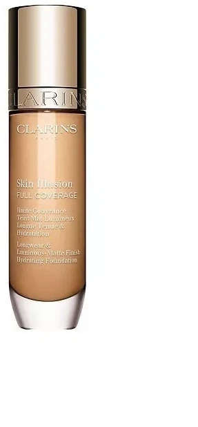 Clarins Drėkinamasis makiažas Skin Illusion Full Coverage (Hydrating Foundation) 30 ml