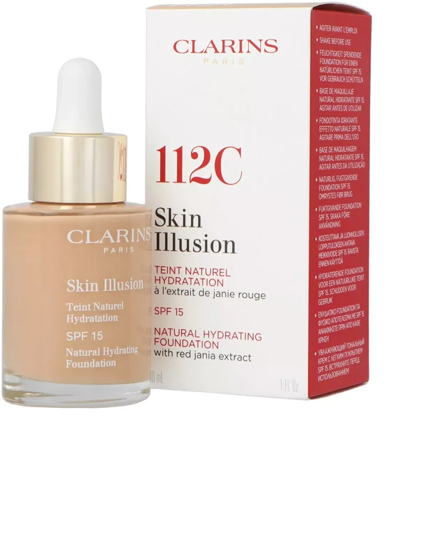 Clarins Skin Illusion Natural Hydrating Makeup moterims, 30 ml