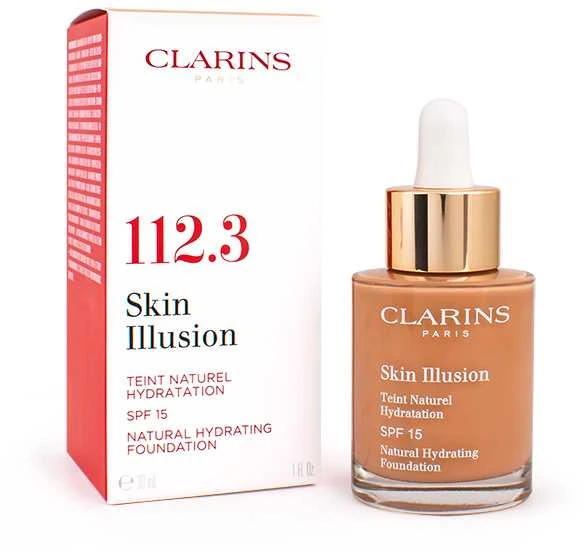 Clarins Skin Illusion natūralus drėkinamasis makiažas