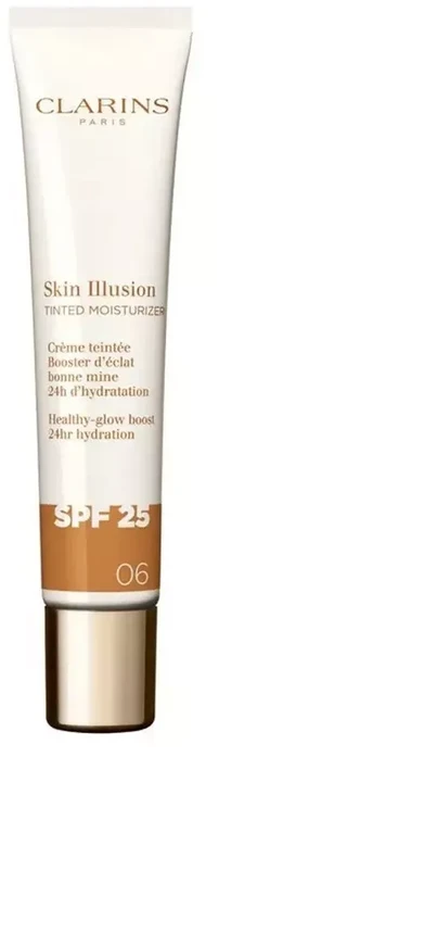 Clarins Skin Illusion Tinted Moisturizer SPF 25 tonuojantis kremas | atspalvis: 06, 40 ml