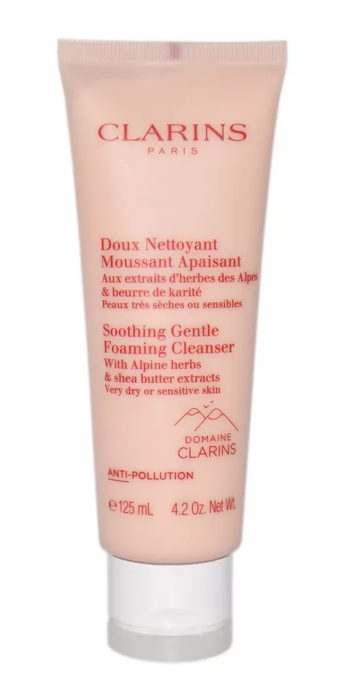 Clarins Soothing Gentle Foaming Valiklis, 125 ml
