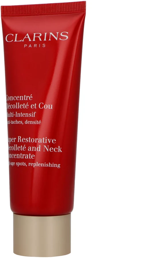 Clarins Kelių rūšių intensyvus kremas kaklui ir dekoltė "Super Restorative" (dekoltė ir kaklo koncentratas ) 75 ml