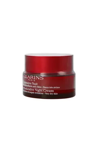 Clarins Super Restorative Night Kreminis Very Dry Skin Night Skin Kreminis moterims, 50 ml