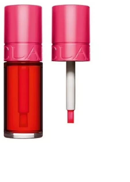 Clarins Vanduo Lip Stain skysti lūpų dažai, atspalvis: 09 Deep Raudona Vanduo, 7 ml