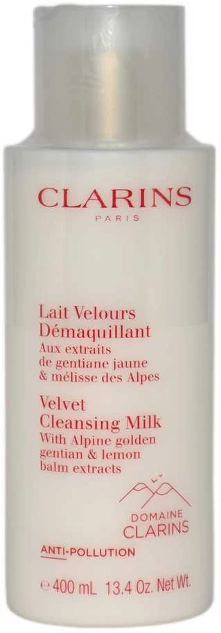 Clarins Velvet Cleansing Milk valomasis pienelis visiems odos tipams, 400 ml