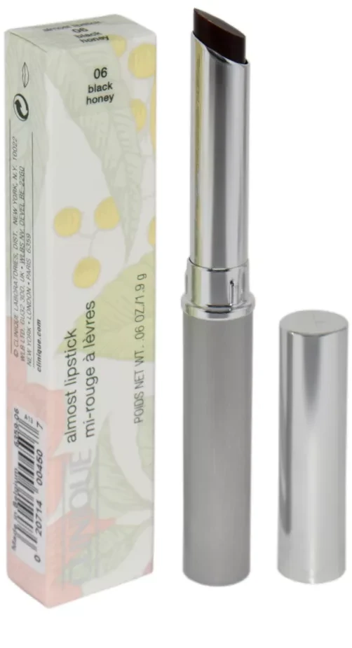 Clinique Almost Lipstick ilgai išliekantys lūpų dažai, atspalvis: Juodas Honey, 1.9 g