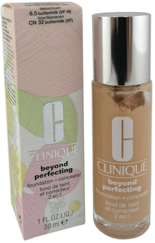 Clinique Beyond Perfecting Foundation ir Maskuoklis CN32 Pasukos, 30 ml