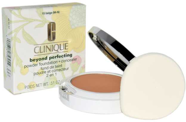 Clinique Beyond Perfecting Powder Foundation + Maskuoklis