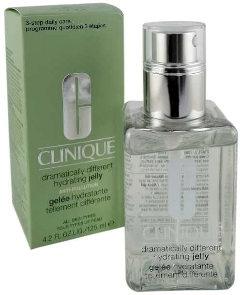 „Clinique Dramatically Different Jelly“ be parabenų dieninis gelis nuo taršos akims ir lūpoms, 125 ml