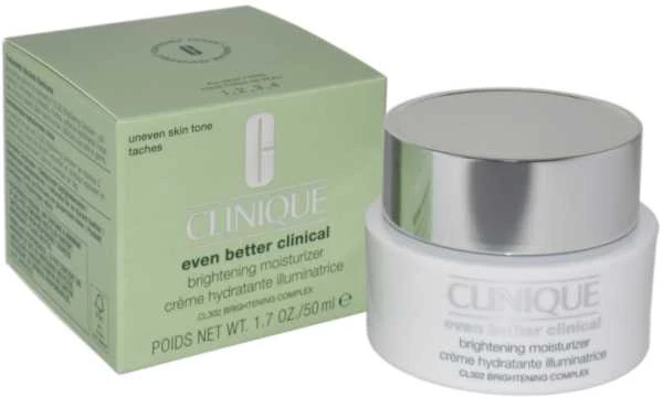Clinique Even Better Clinical Brightening Moisturizer šviesinantis drėkinantis kremas veidui, 50 ml