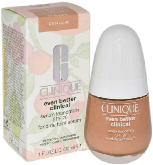 Clinique Even Better Serum Foundation Spf20 CN74 rusvai gelsvas, 30 ml