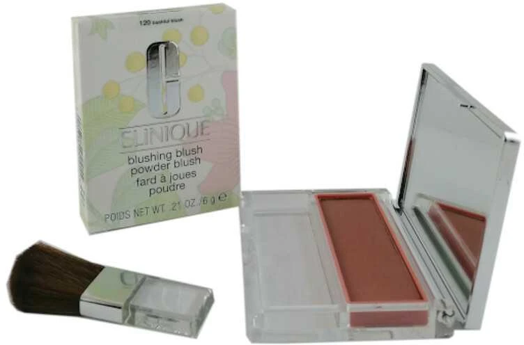 „Clinique Blushing Blush Powder“ skaistalai, 120 „Bashful Blush“, 6 g