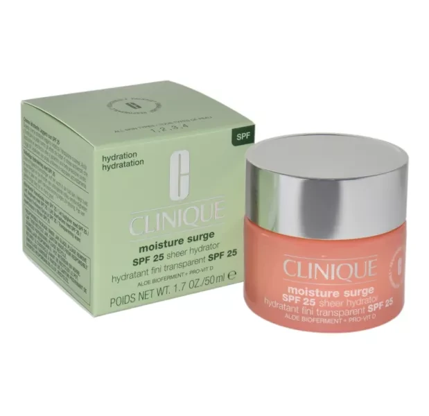 Clinique Moisture Surge drėkinamasis kremas Spf25, 50 ml@