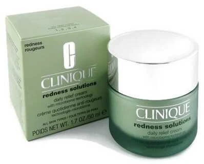 Clinique Redness Solutions Daily Relief Kreminis veido kremas raustančiai odai, 50 ml