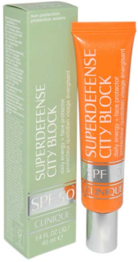 „Clinique Superdefense City Block“ SPF50 kremas nuo saulės, 40 ml
