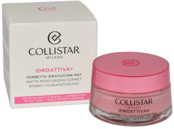 "Collistar" matinis odos kremas "Idroattiva+" (matinis drėkinamasis sorbetas) 50 ml