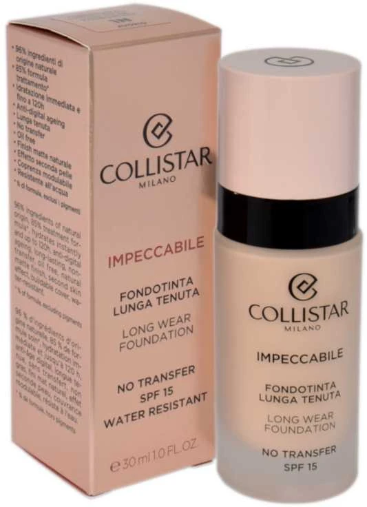 Collistar Impeccabile Base Maquillaje Larga Duración 1n