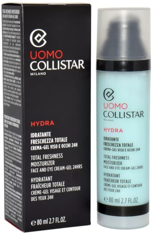 „Collistar Uomo“ gaivinantis dienos ir nakties kremas veidui ir akims, 80 ml