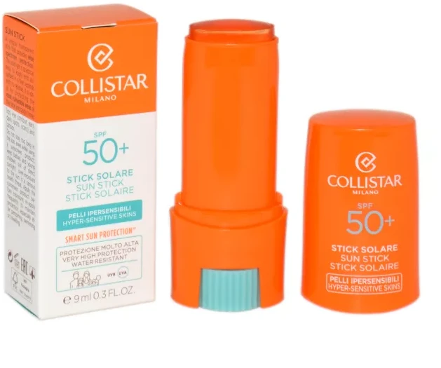 Collistar Perfect Tanning Clear Sun Stick Spf50 pieštukas apsaugantis nuo saulės 8g