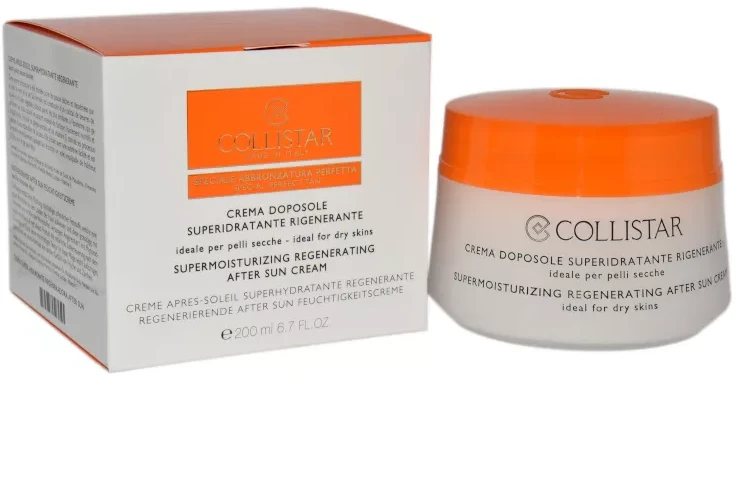 Collistar "Hydra" (itin drėkinantis regeneruojantis kremas po saulės) 200 ml