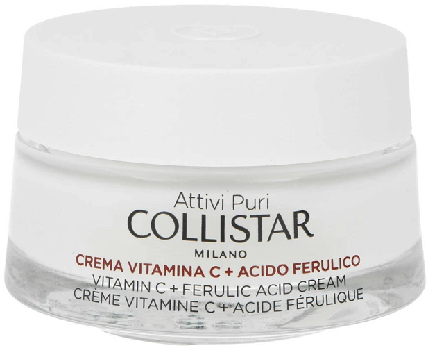 Šviesinamasis veido kremas Collistar Attivi Puri Vitamine C + Ferulic Acid, 50 ml