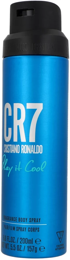 Cristiano Ronaldo CR7 Play It Cool Dezodorantas Purškiklis purškiamas dezodorantas vyrams, 200 ml
