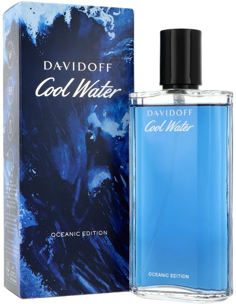 Davidoff Cool Vanduo Oceanic Edition EDT tualetinis vanduo vyrams, 125 ml