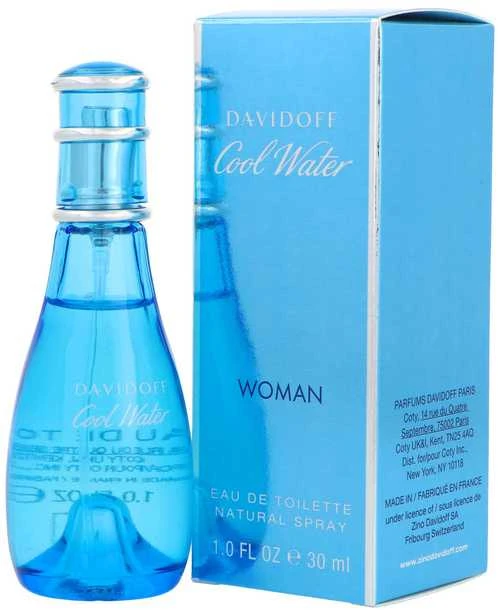 Davidoff Cool Vanduo Woman EDT 30ml