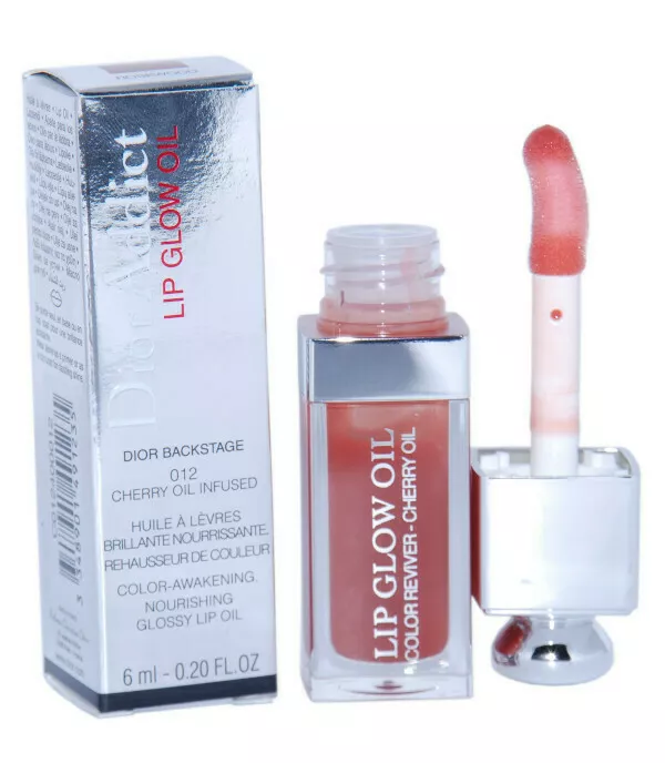 Dior Addict Lip Glow Oil maitinamasis lūpų spalvą paryškinantis aliejus, 6ml, spalva: 012 Rosewood