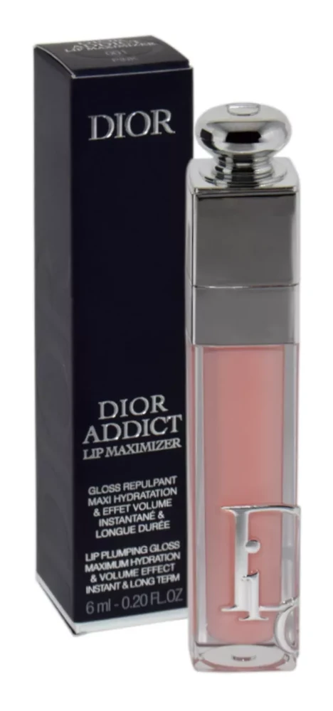 Dior Addict Lip Maximizer lūpas putlinantis blizgis, spalva: 001 Pink, 6 ml