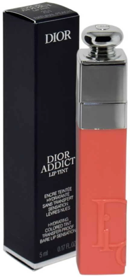 Christian Dior Addict tonuoti skysti lūpų dažai 251 Natural Peach, 5 ml