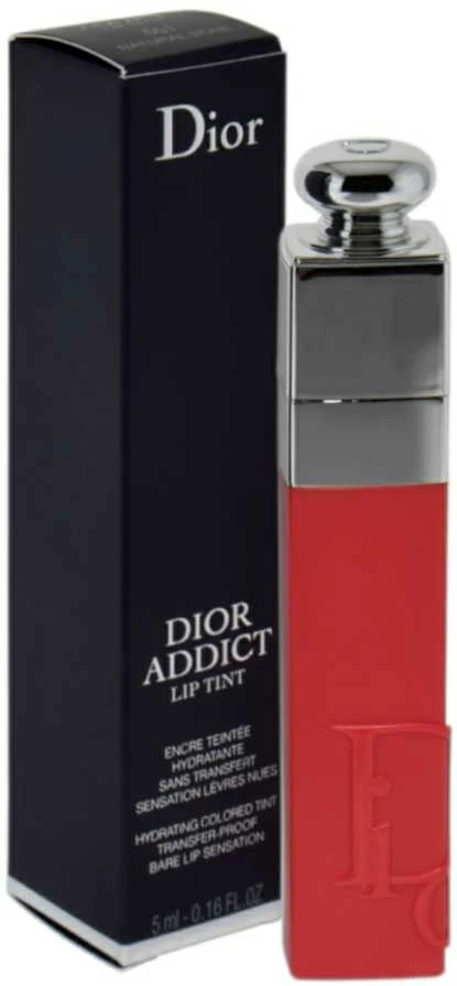 Christian Dior Addict tonuoti skysti lūpų dažai Nr. 651 Natural Rose, 5 ml