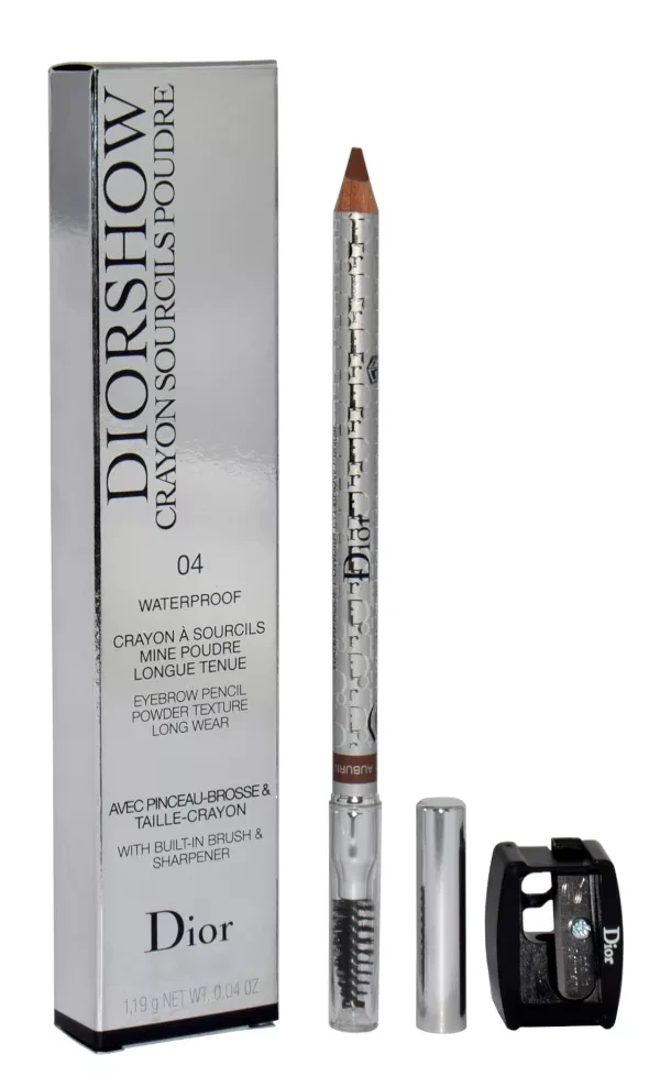 Christian Dior Diorshow Atsparus vandeniui Double-Ended Eyebrow Kreminis Pieštukas & 2-In-1 04 Auburn 1.19 g