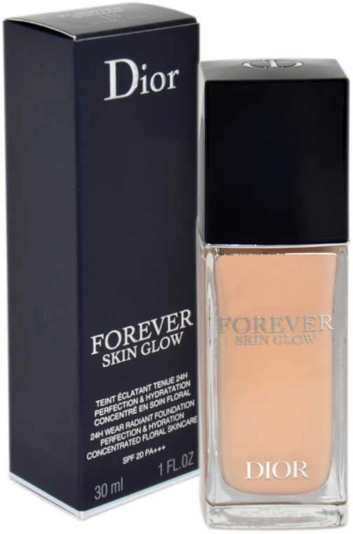 Dior Forever Skin Glow spindesio suteikiantis makiažo pagrindas, atspalvis: 1N Neutral, 30 ml