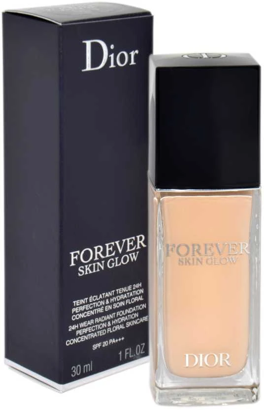 Dior Forever Skin Glow spindesio suteikiantis makiažo pagrindas, atspalvis: 0.5N Neutral, 30 ml