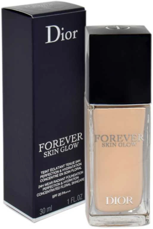 Dior Forever Skin Glow spindesio suteikiantis makiažo pagrindas, atspalvis: 0 Neutral, 30 ml